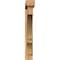 Ekena Millwork Balboa Block Smooth Bracket w/ Offset Brace, Western Red Cedar, 5 1/2"W x 36"D x 40"H BKT0604X36X40BOA05SWR - alternate 4